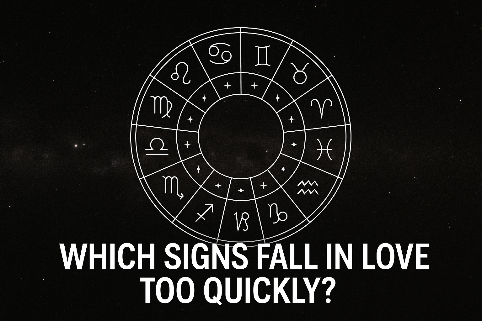 π Which Signs Fall in Love Too Quickly? π Which Signs Fall in Love Too Quickly?