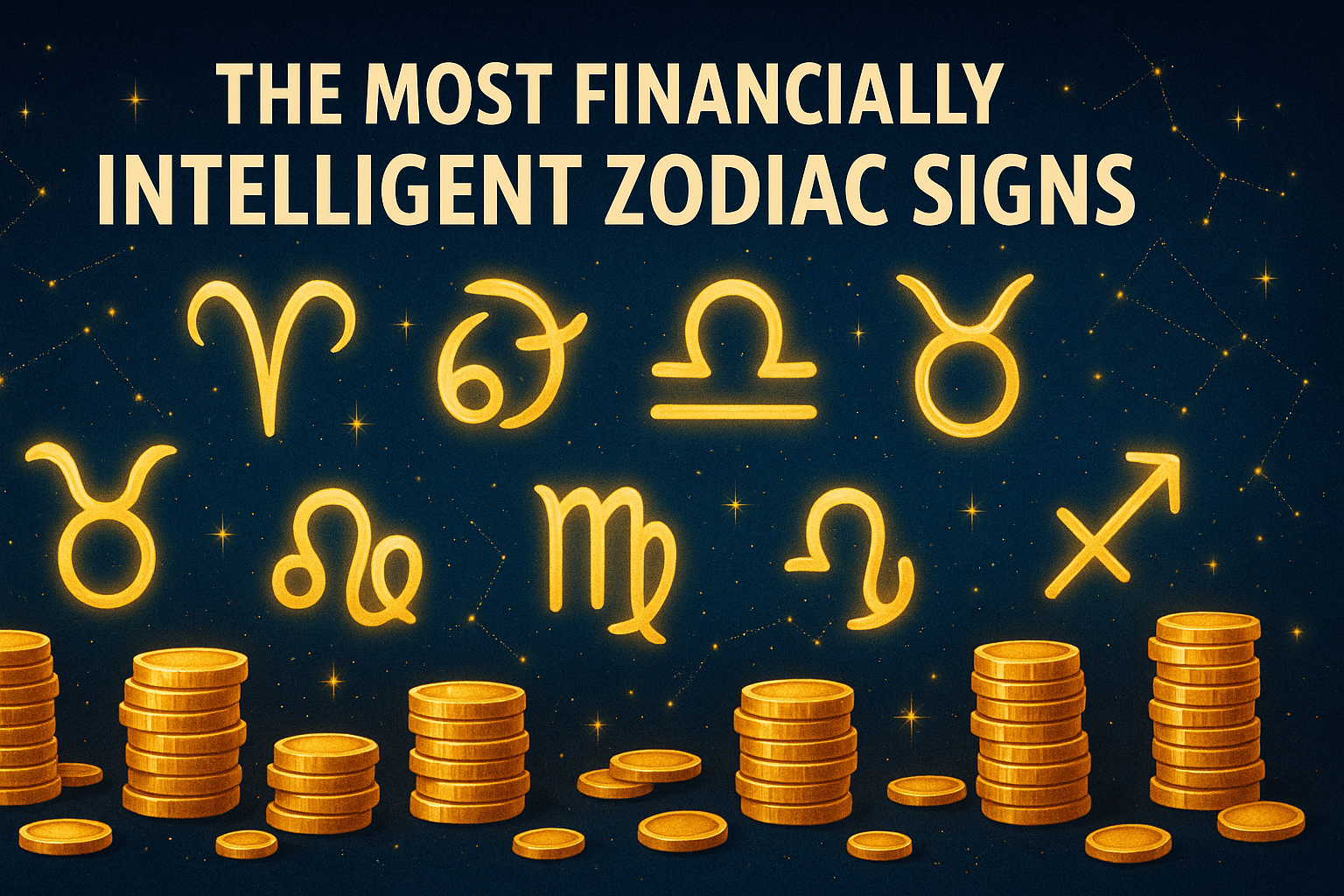 ๐ธThe Most Financially Intelligent Zodiac Signs ๐ธThe Most Financially Intelligent Zodiac Signs
