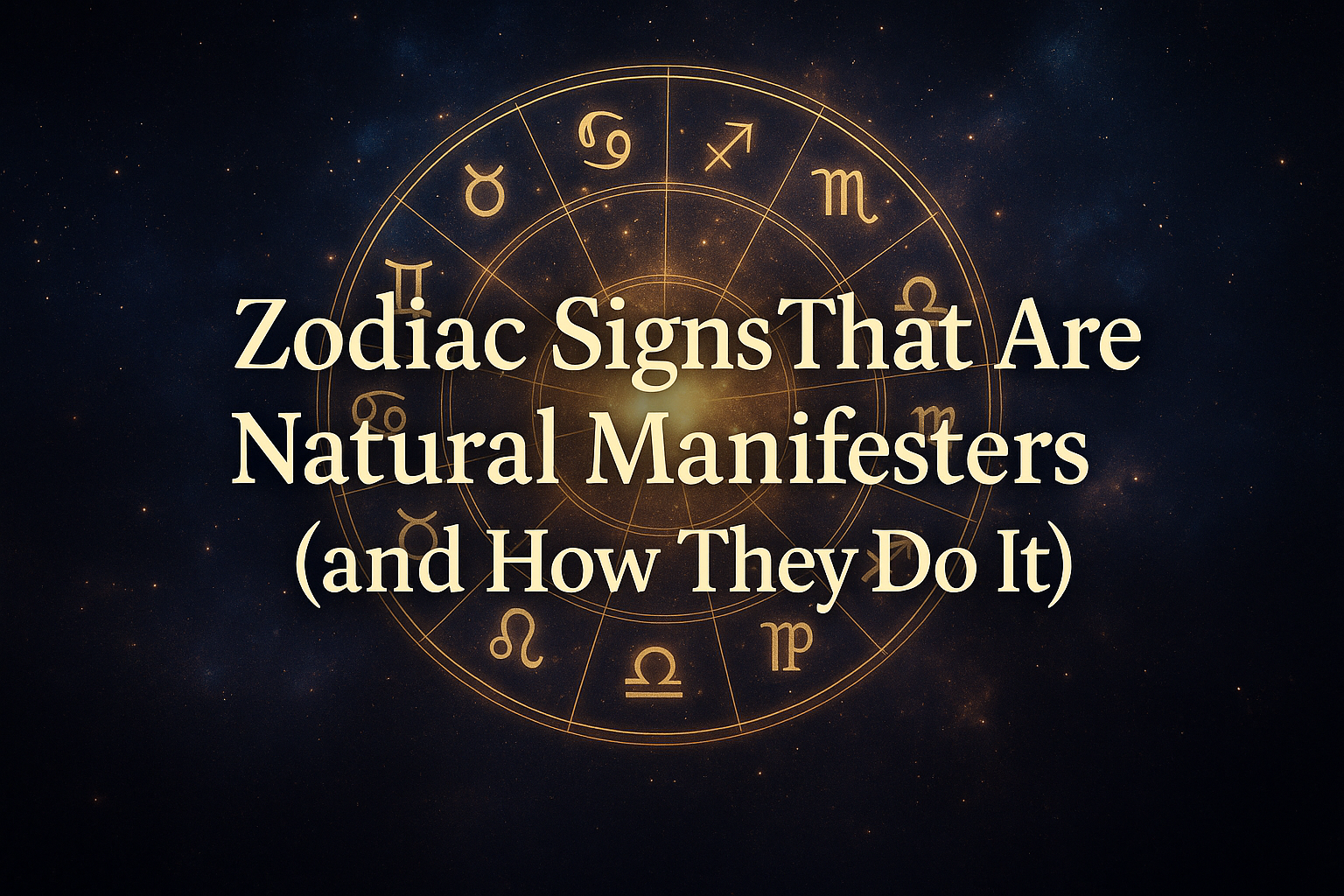 โจZodiac Signs That Are Natural Manifesters (and How They Do It) โจZodiac Signs That Are Natural Manifesters (and How They Do It)