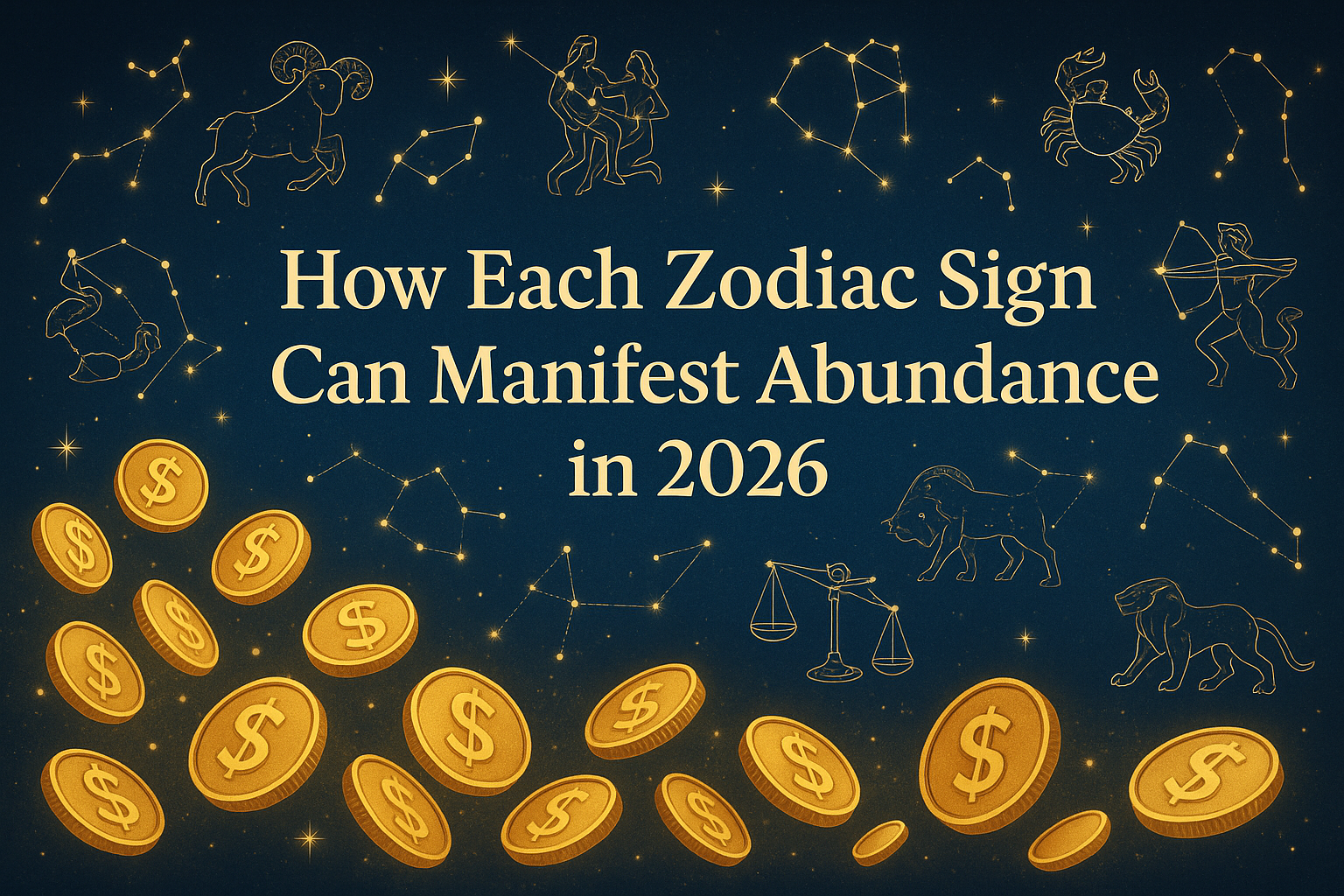 🌟How Each Zodiac Sign Can Manifest Abundance in 2026 🌟How Each Zodiac Sign Can Manifest Abundance in 2026