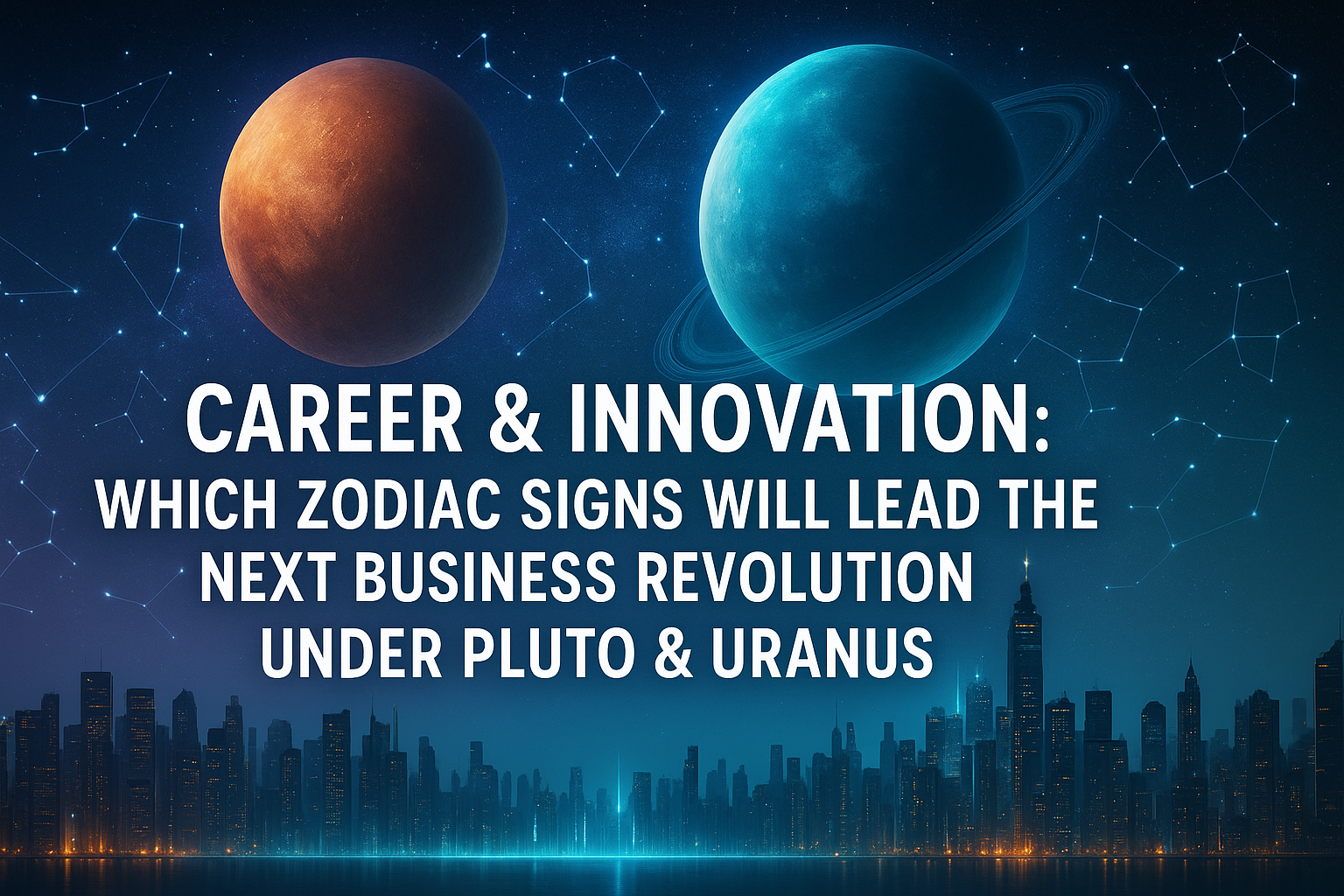 💼✨ Career & Innovation: Which Zodiac Signs Will Lead the Next Business Revolution Under Pluto & Uranus 💼✨ Career & Innovation: Which Zodiac Signs Will Lead the Next Business Revolution Under Pluto & Uranus