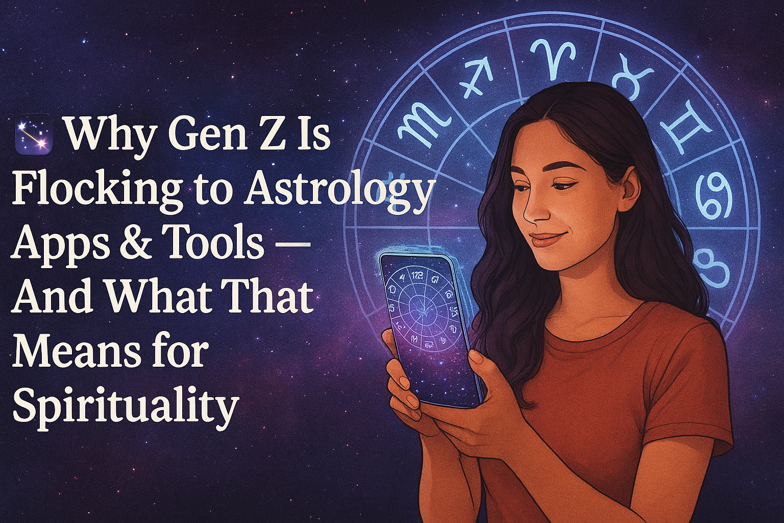 🌌 Why Gen Z Is Flocking to Astrology Apps & Tools — And What That Means for Spirituality