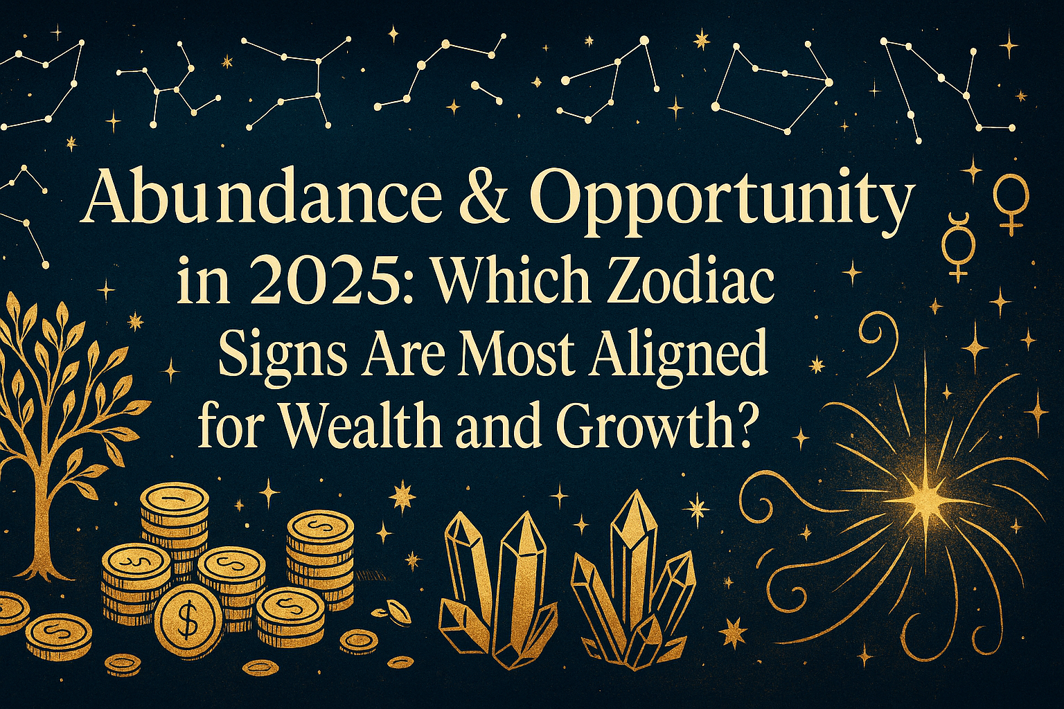 💫 Abundance & Opportunity in 2025: Which Zodiac Signs Are Most Aligned for Wealth and Growth?