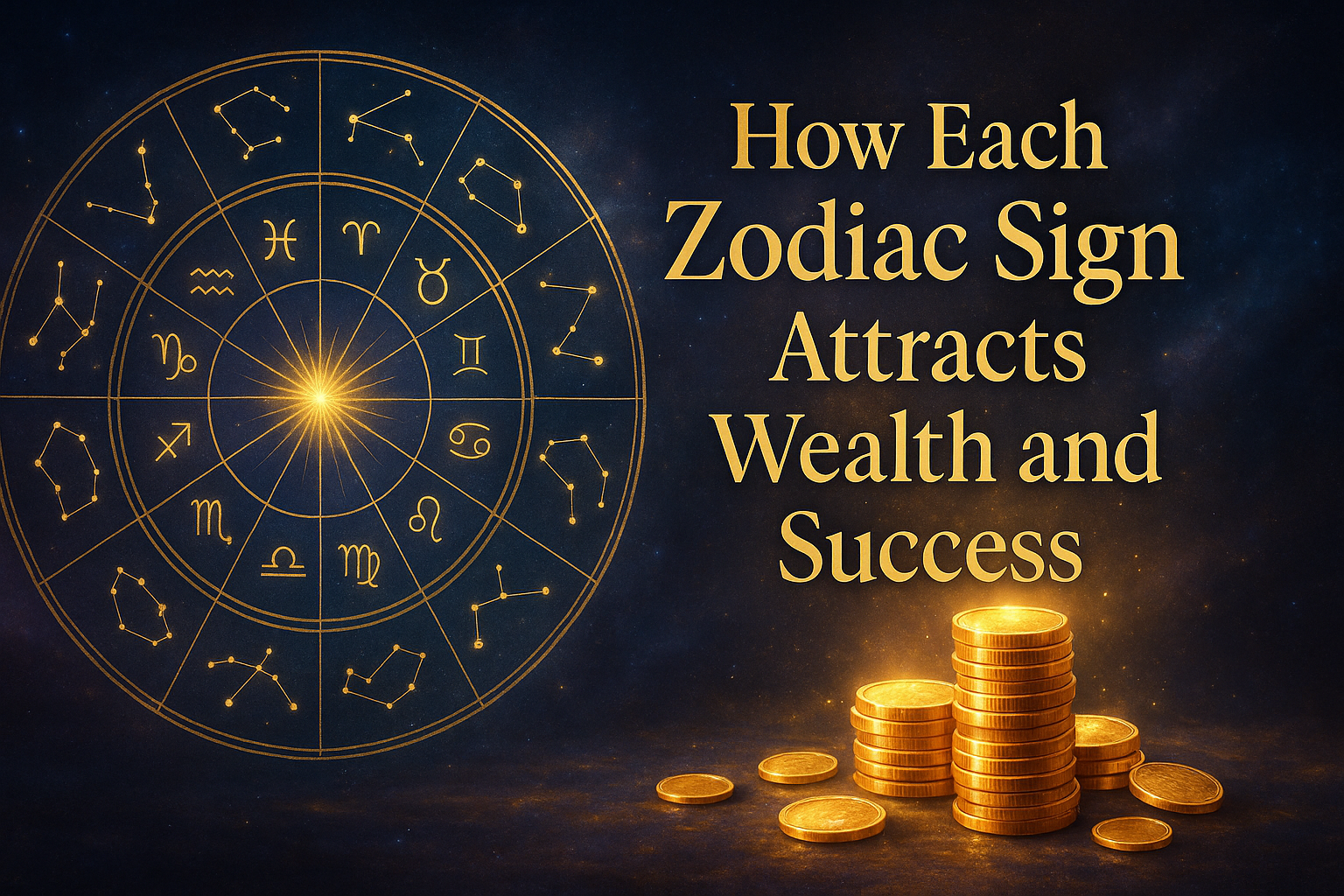 ๐ฐ How Each Zodiac Sign Attracts Wealth and Success ๐ฐ How Each Zodiac Sign Attracts Wealth and Success