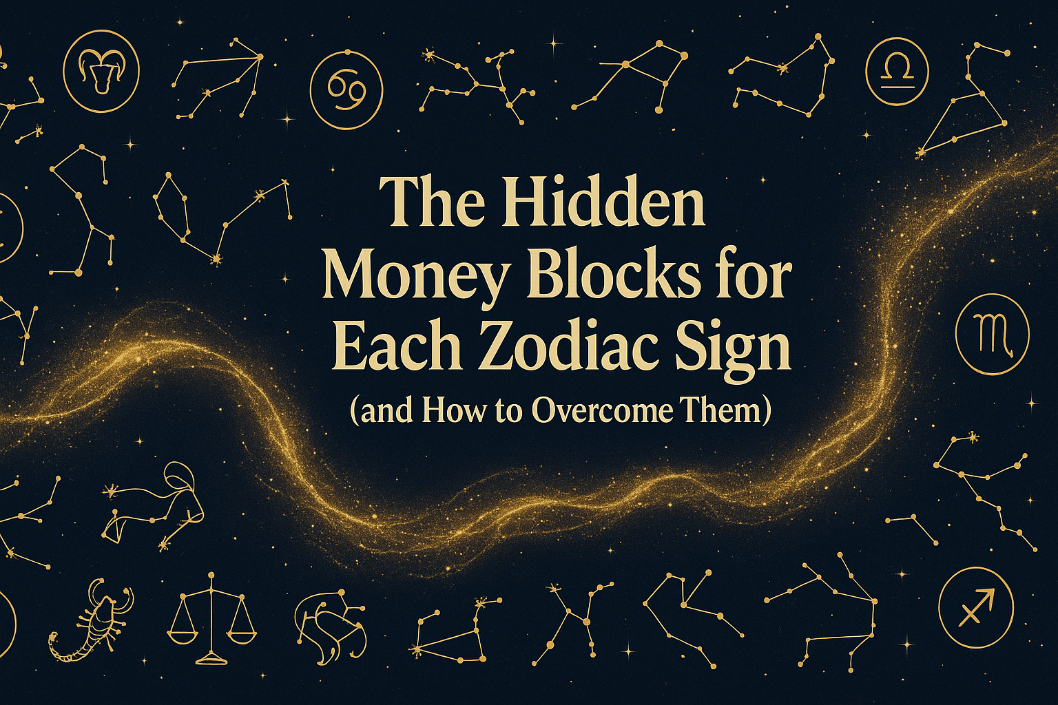 ๐ธ The Hidden Money Blocks for Each Zodiac Sign (and How to Overcome Them) ๐ธ The Hidden Money Blocks for Each Zodiac Sign (and How to Overcome Them)