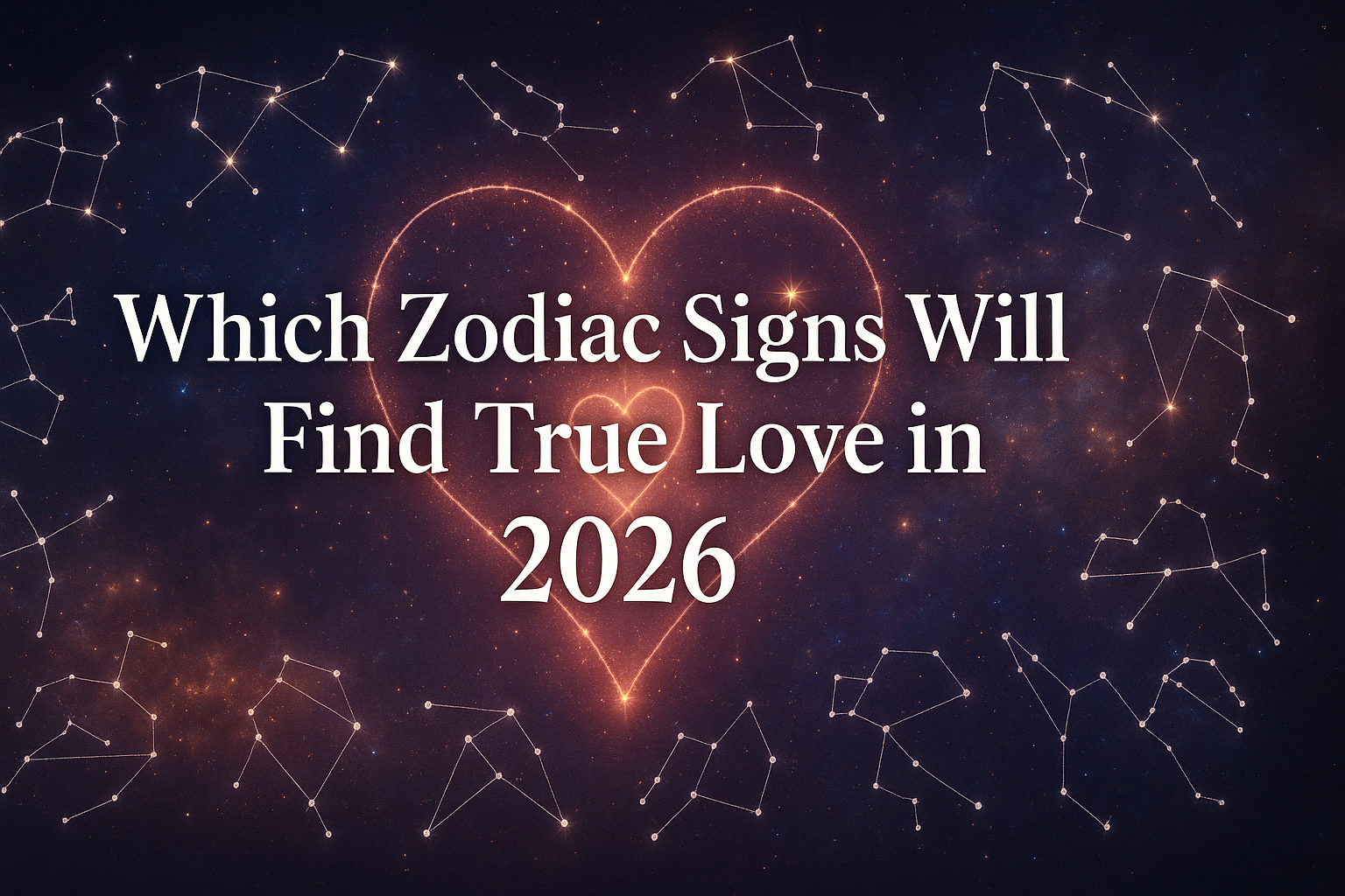 💖 Which Zodiac Signs Will Find True Love in 2026 💖 Which Zodiac Signs Will Find True Love in 2026