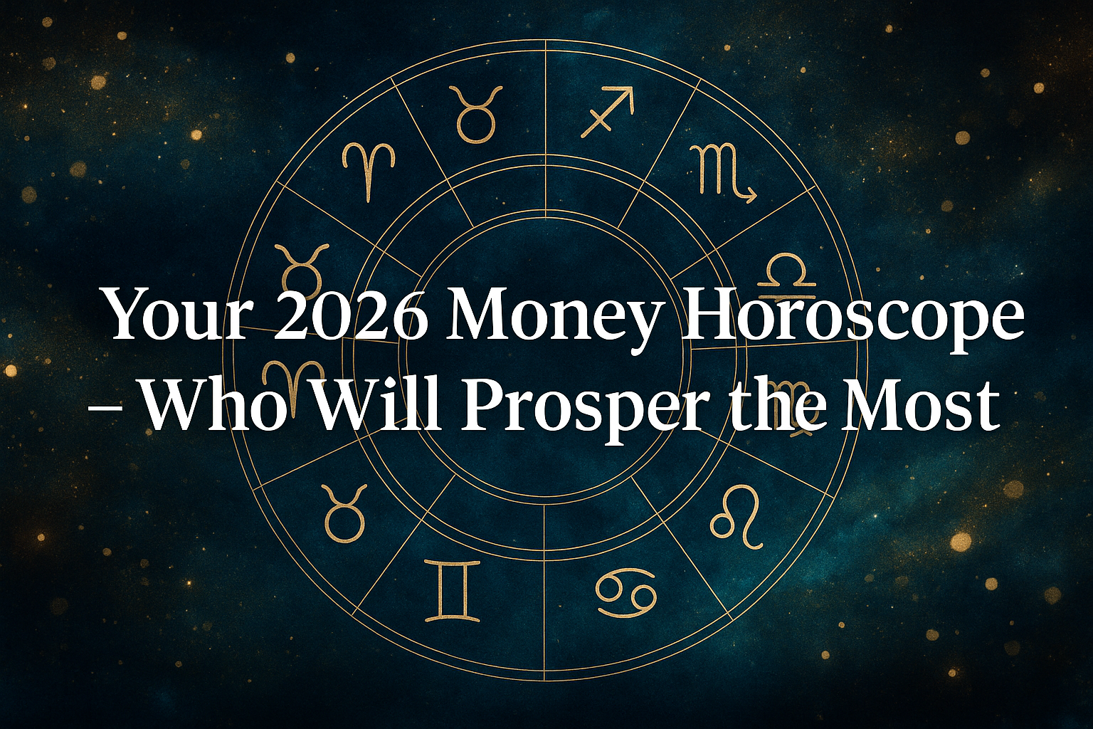 ๐ฐ Your 2026 Money Horoscope โ Who Will Prosper the Most ๐ฐ Your 2026 Money Horoscope โ Who Will Prosper the Most