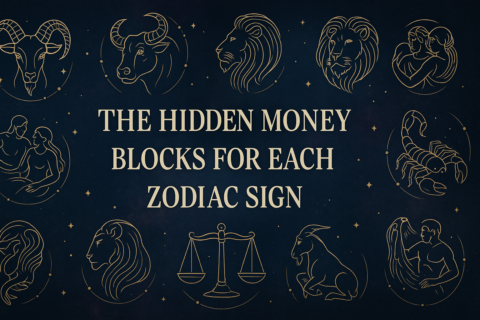 π The Hidden Money Blocks for Each Zodiac Sign (and How to Overcome Them) π The Hidden Money Blocks for Each Zodiac Sign (and How to Overcome Them)