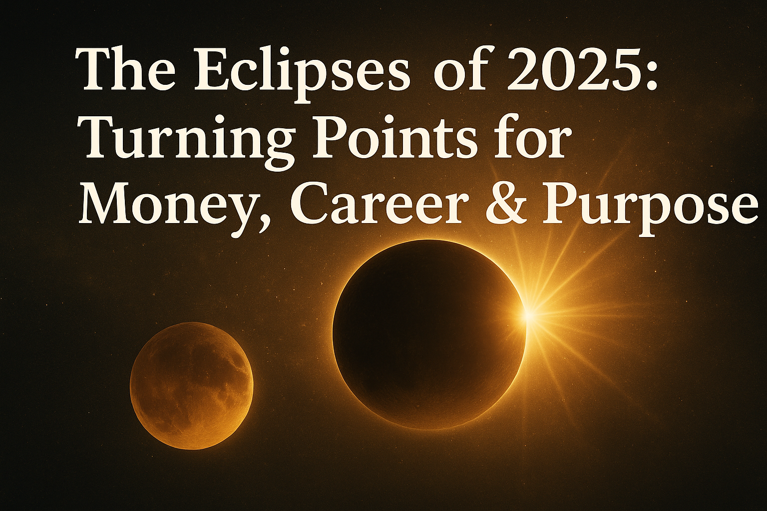 ๐ The Eclipses of 2025: Turning Points for Money, Career & Purpose ๐ The Eclipses of 2025: Turning Points for Money, Career & Purpose