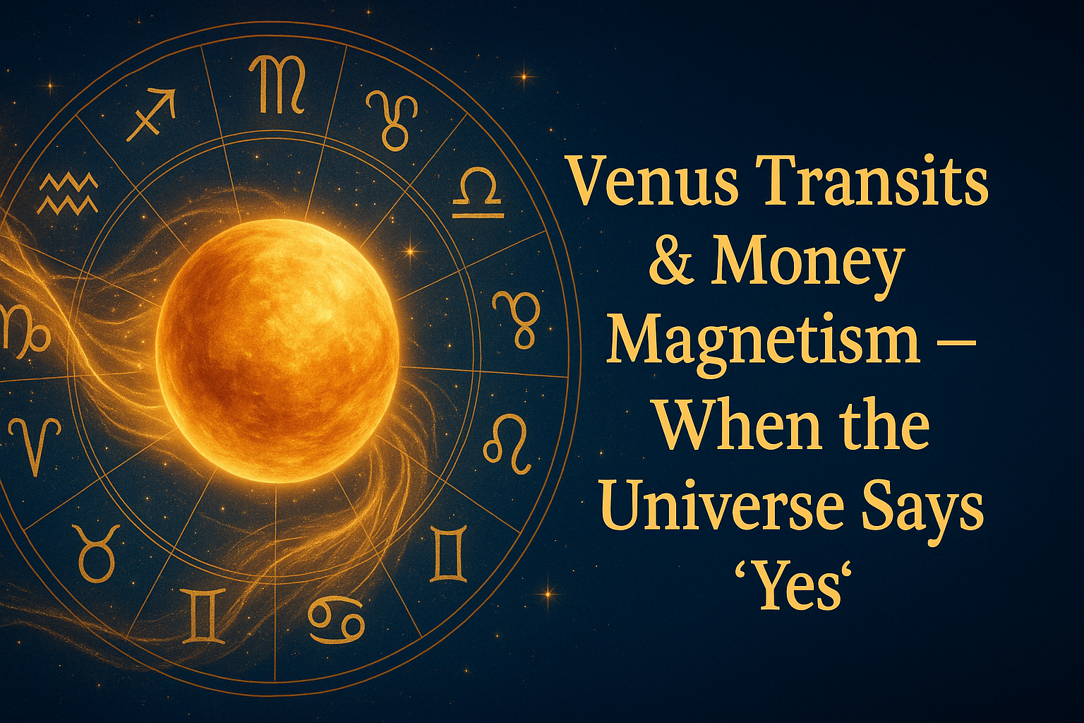 π Venus Transits & Money Magnetism β When the Universe Says βYesβ π Venus Transits & Money Magnetism β When the Universe Says βYesβ