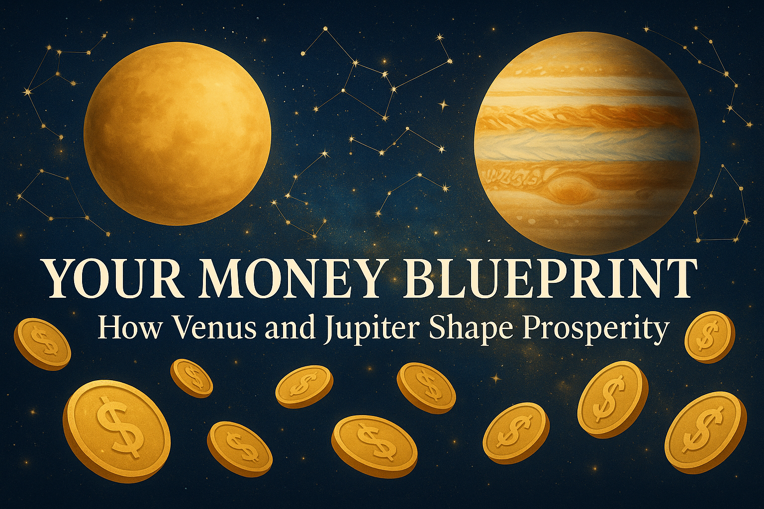 Your Money Blueprint: How Venus and Jupiter Shape Prosperity Your Money Blueprint: How Venus and Jupiter Shape Prosperity