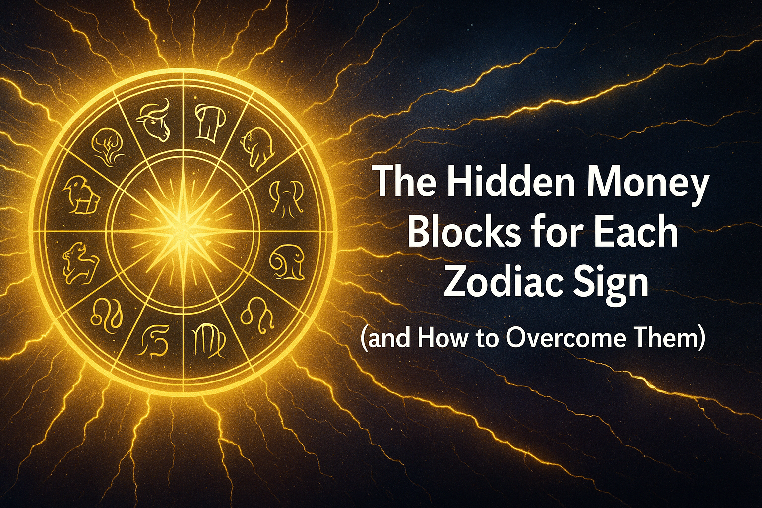 The Hidden Money Blocks for Each Zodiac Sign (and How to Overcome Them) The Hidden Money Blocks for Each Zodiac Sign (and How to Overcome Them)