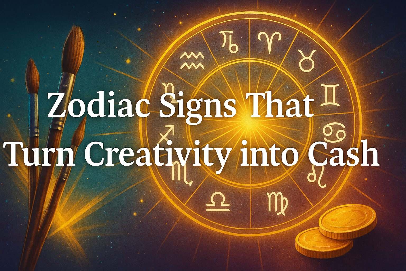 Zodiac Signs That Turn Creativity into Cash Zodiac Signs That Turn Creativity into Cash