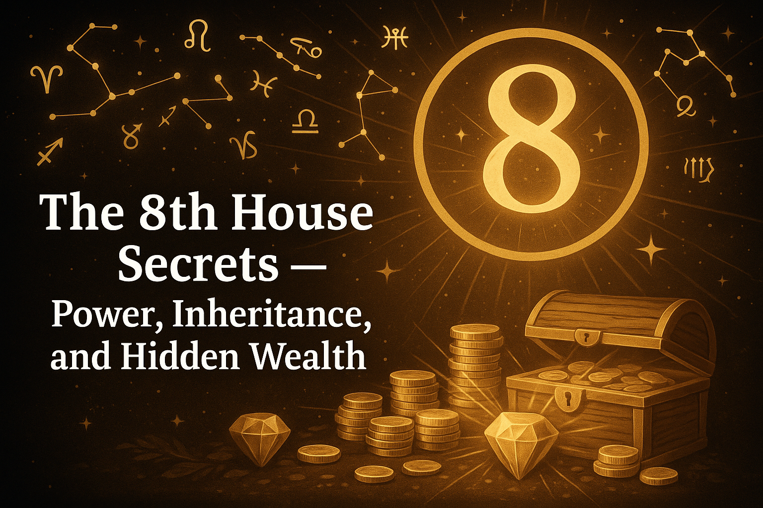 The 8th House Secrets β Power, Inheritance, and Hidden Wealth The 8th House Secrets β Power, Inheritance, and Hidden Wealth