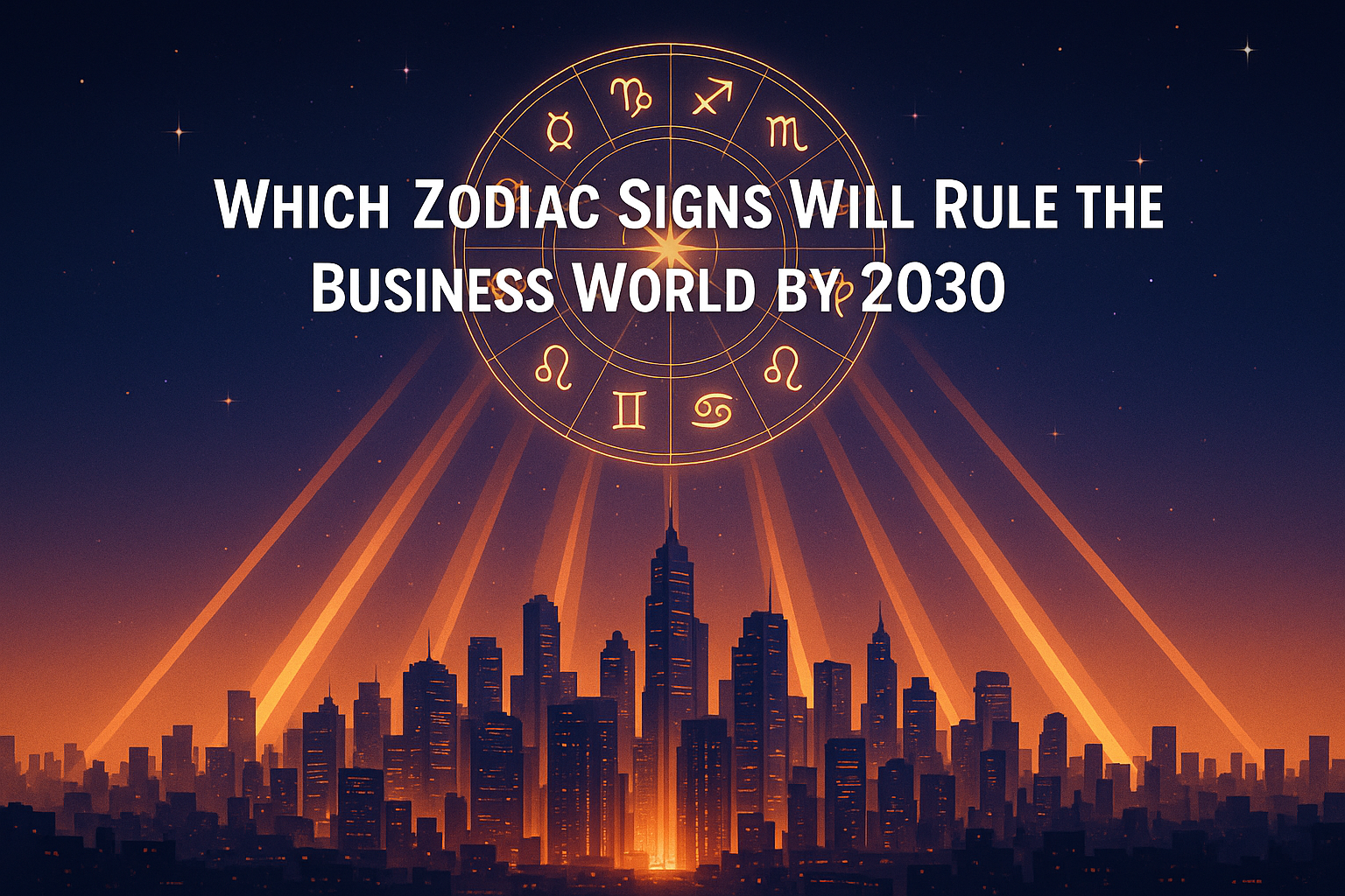 Which Zodiac Signs Will Rule the Business World by 2030 Which Zodiac Signs Will Rule the Business World by 2030