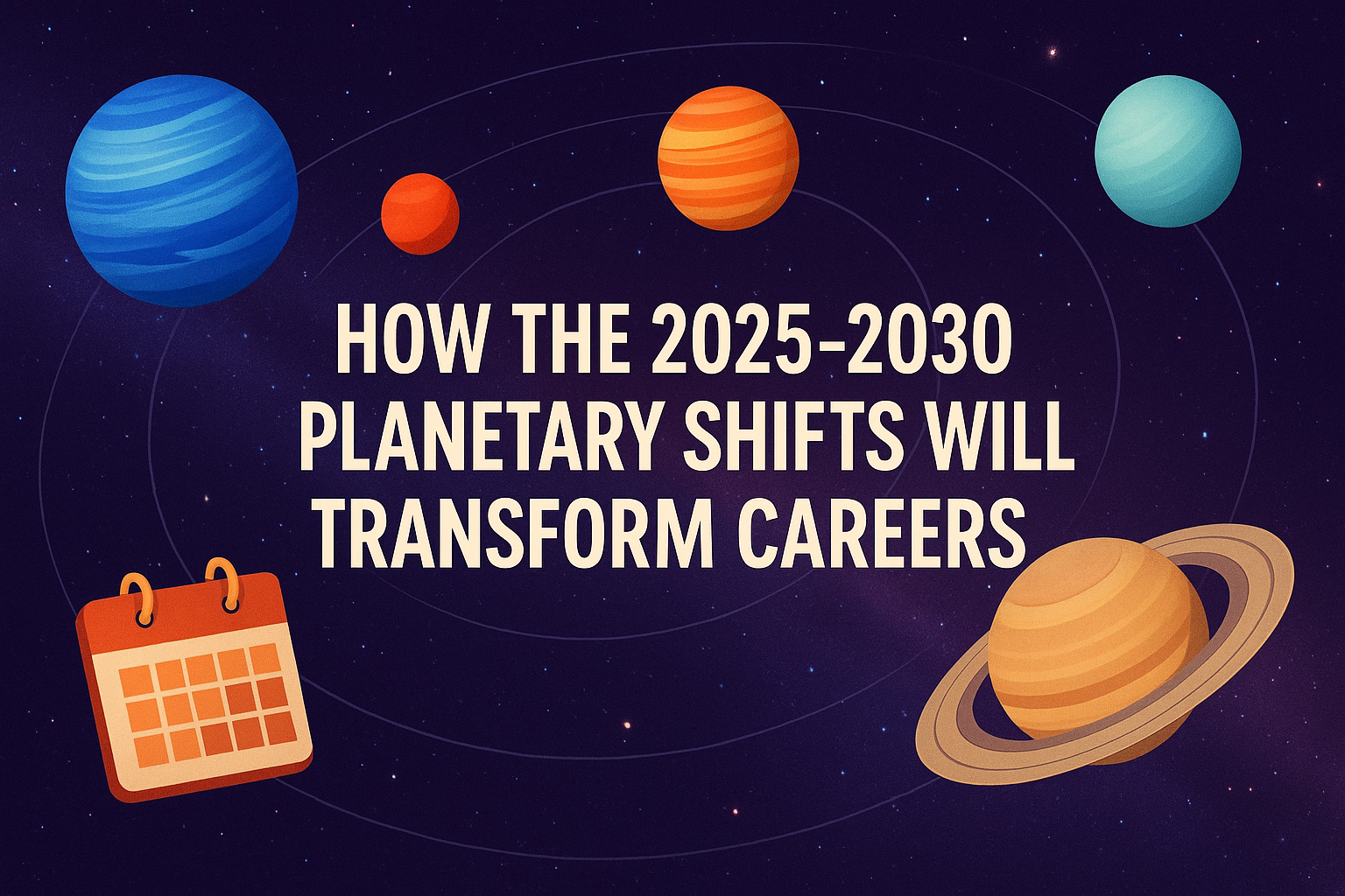 How the 2025β2030 Planetary Shifts Will Transform Careers How the 2025β2030 Planetary Shifts Will Transform Careers