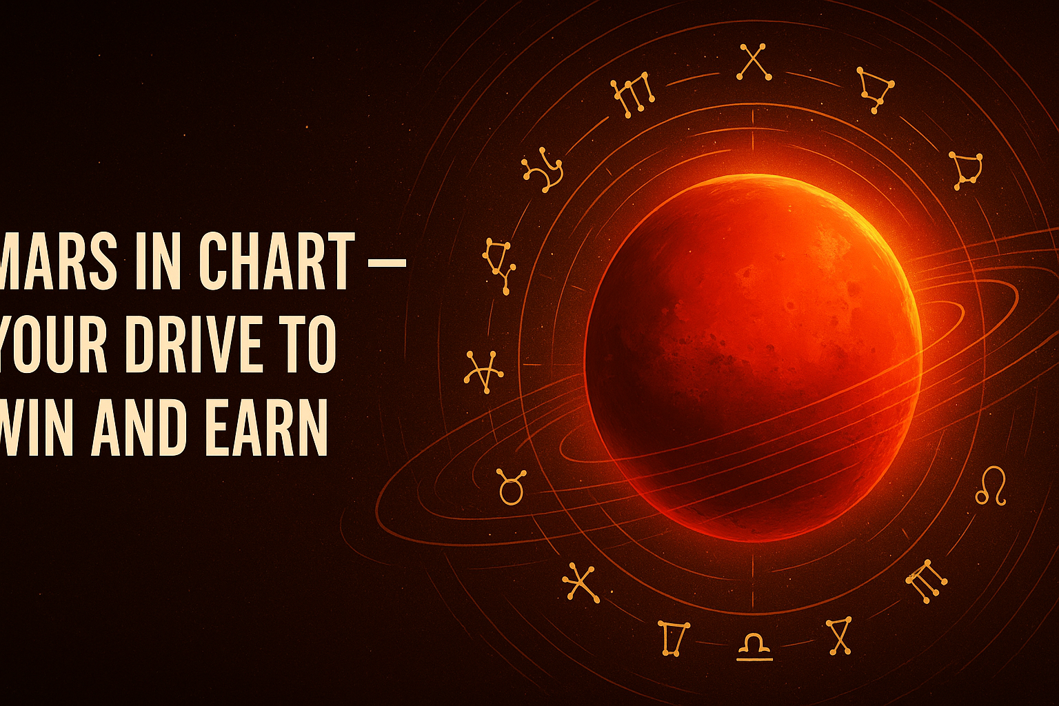 Mars in Your Chart β Your Drive to Win and Earn Mars in Your Chart β Your Drive to Win and Earn