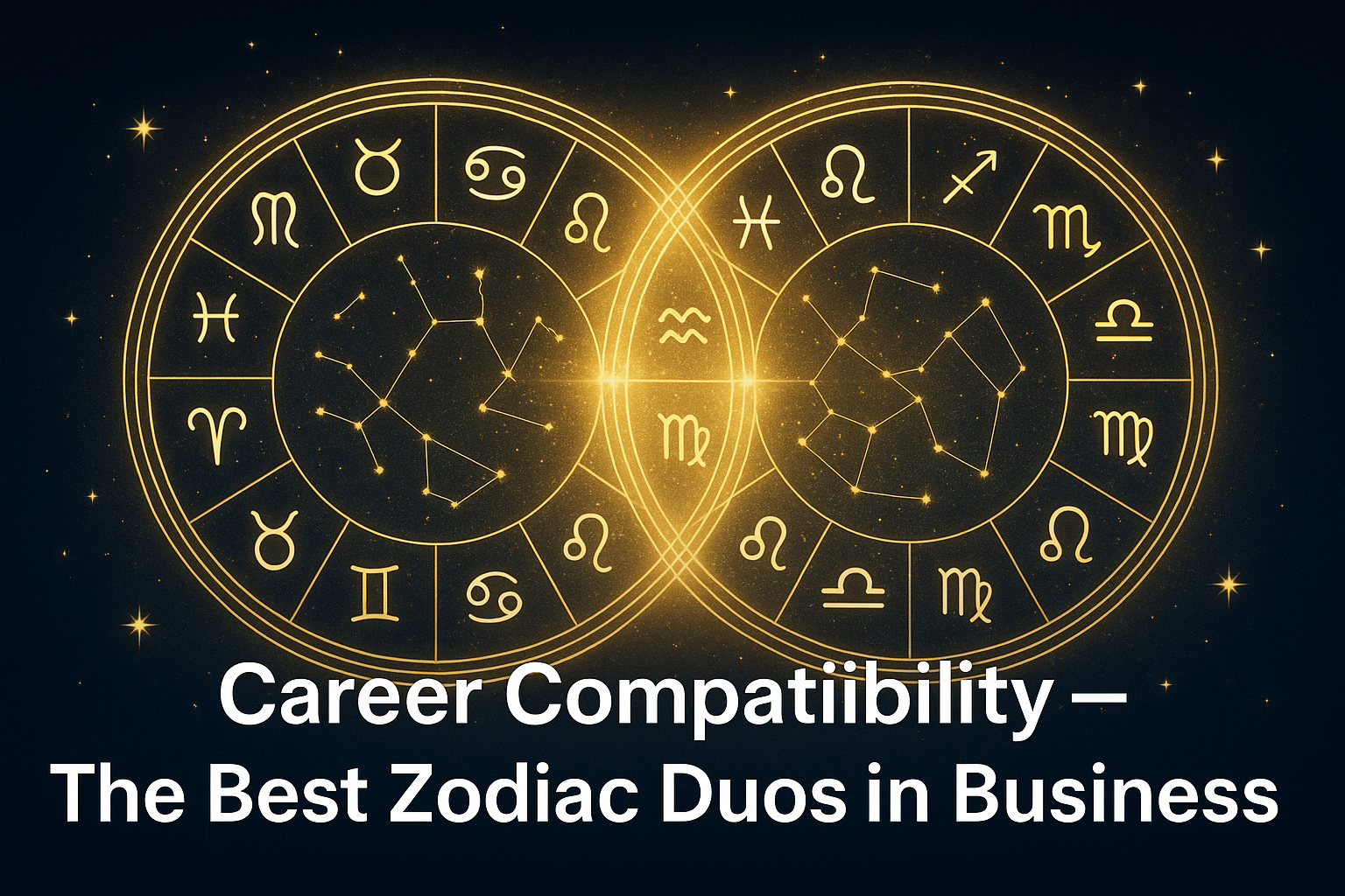 Career Compatibility β The Best Zodiac Duos in Business Career Compatibility β The Best Zodiac Duos in Business