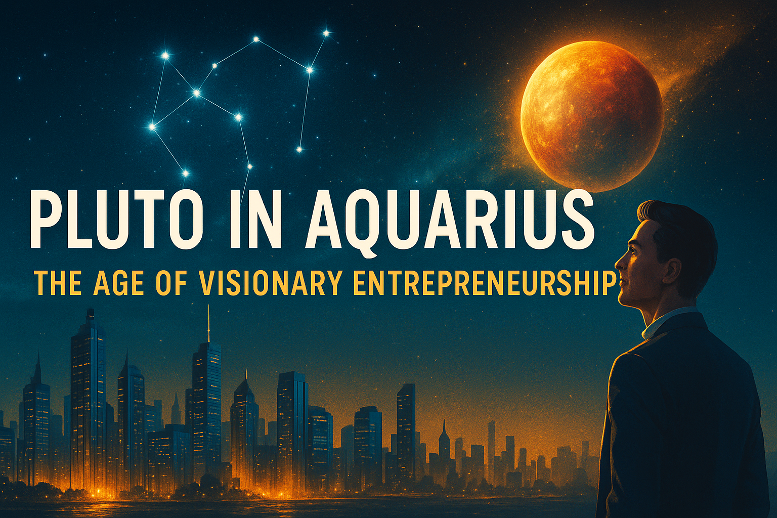 π Pluto in Aquarius β The Age of Visionary Entrepreneurship π Pluto in Aquarius β The Age of Visionary Entrepreneurship