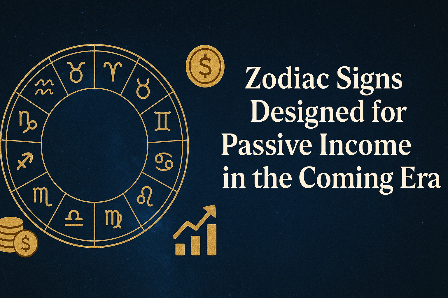 π Zodiac Signs Designed for Passive Income in the Coming Era π Zodiac Signs Designed for Passive Income in the Coming Era