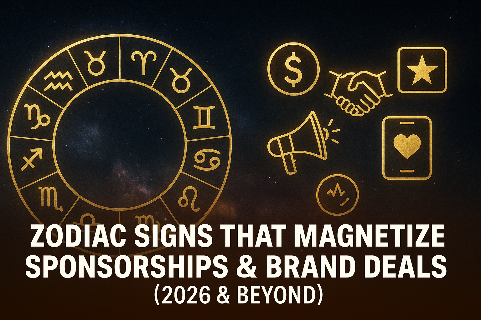 β Zodiac Signs That Magnetize Sponsorships & Brand Deals (2026 & Beyond) β Zodiac Signs That Magnetize Sponsorships & Brand Deals (2026 & Beyond)