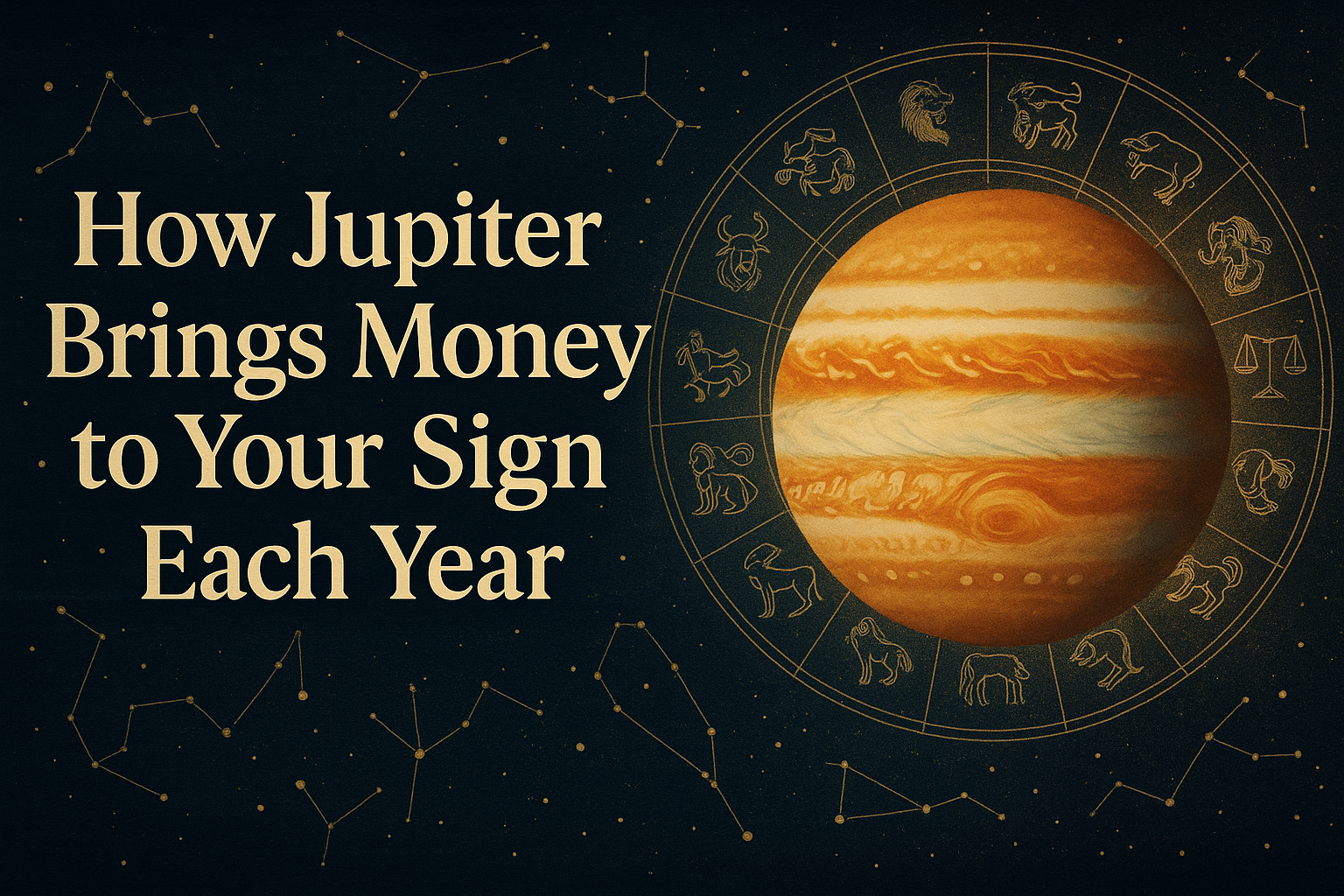 💰✨ How Jupiter Brings Money to Your Sign Each Year 💰✨ How Jupiter Brings Money to Your Sign Each Year
