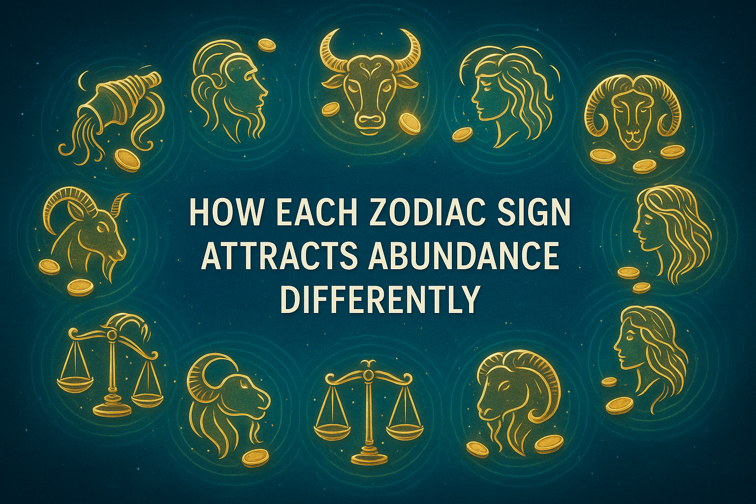 π How Each Zodiac Sign Attracts Abundance Differently π How Each Zodiac Sign Attracts Abundance Differently