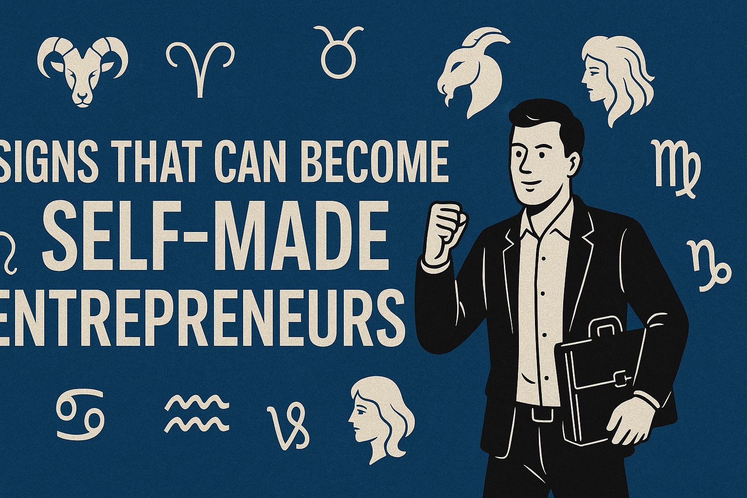 Signs That Can Become Self-Made Entrepreneurs Signs That Can Become Self-Made Entrepreneurs