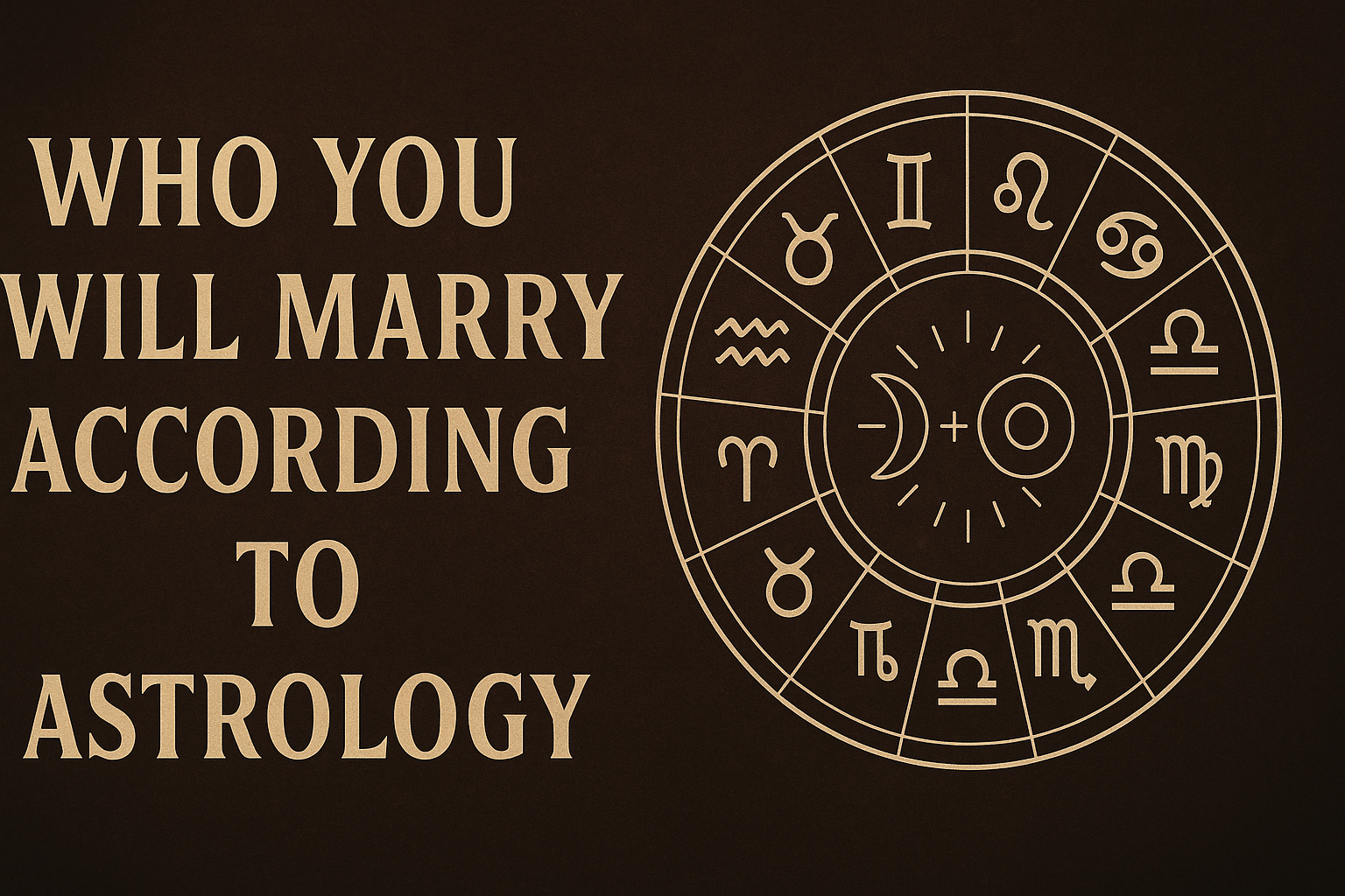 Who You Will Marry According to Astrology Who You Will Marry According to Astrology