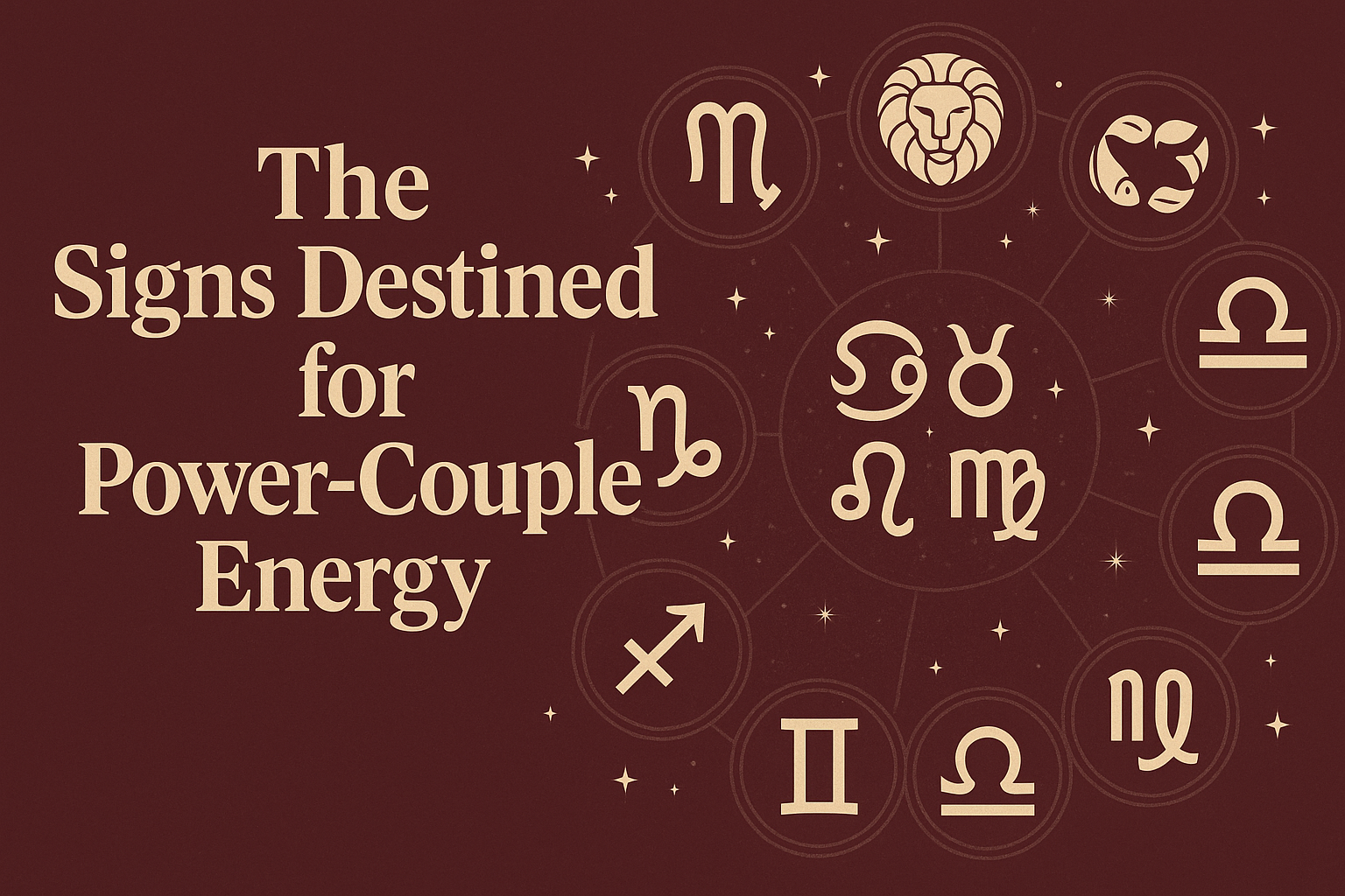 The Signs Destined for Power-Couple Energy The Signs Destined for Power-Couple Energy