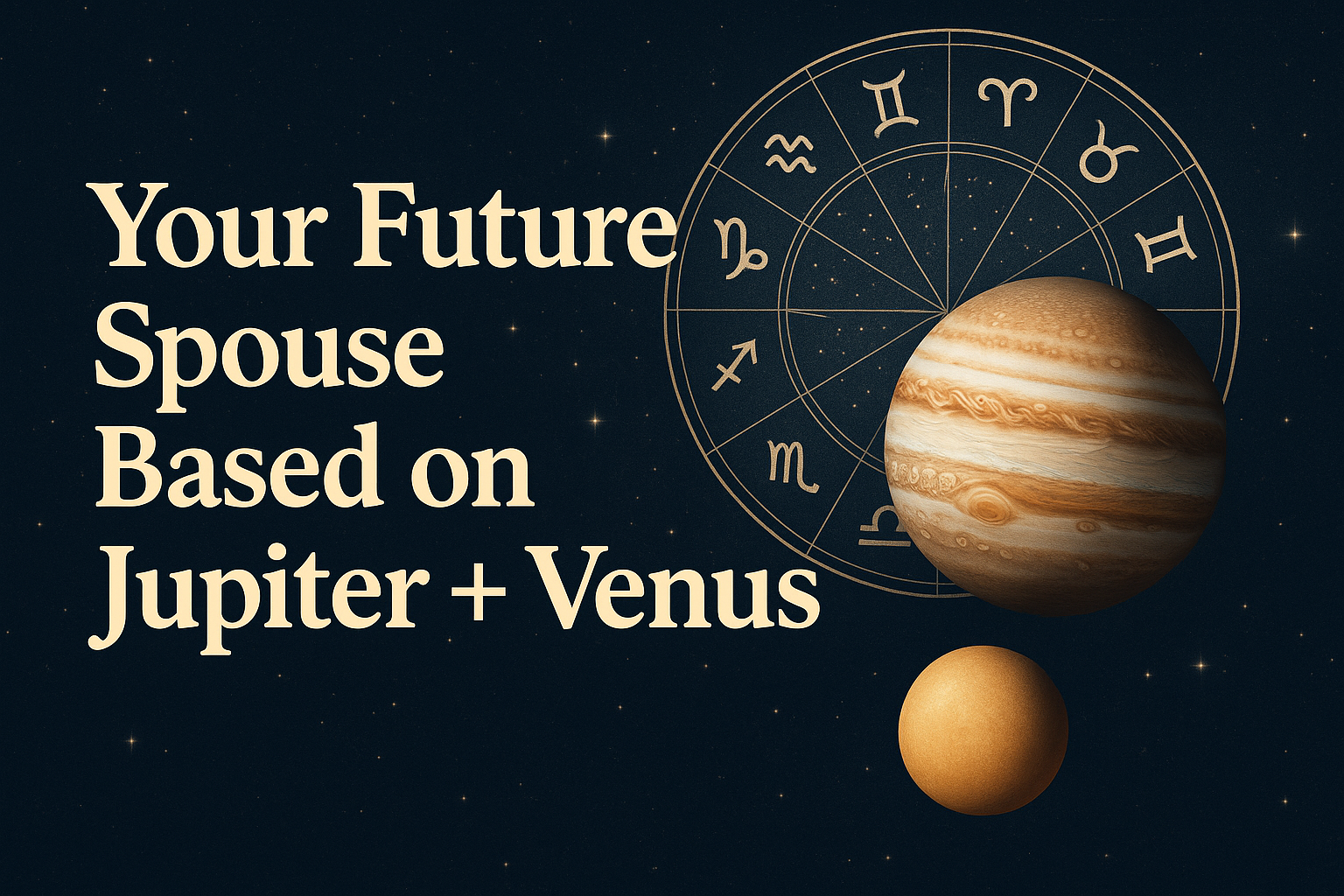 Your Future Spouse Based on Jupiter + Venus Your Future Spouse Based on Jupiter + Venus