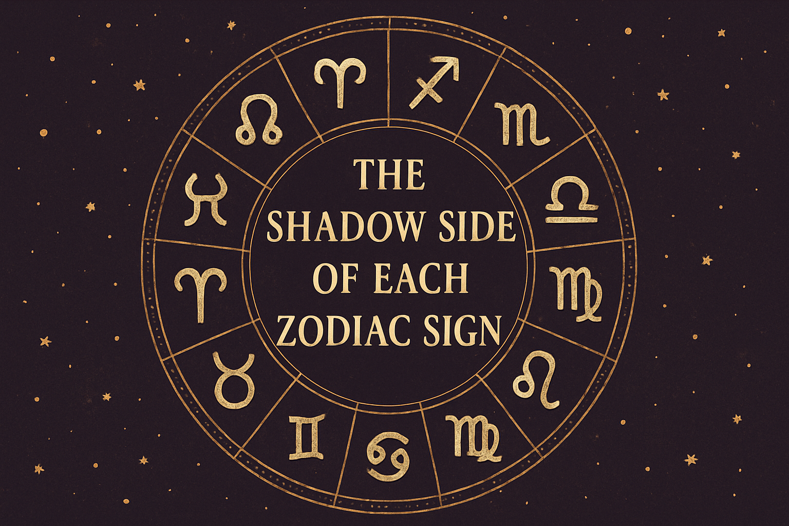The Shadow Side of Each Zodiac Sign The Shadow Side of Each Zodiac Sign