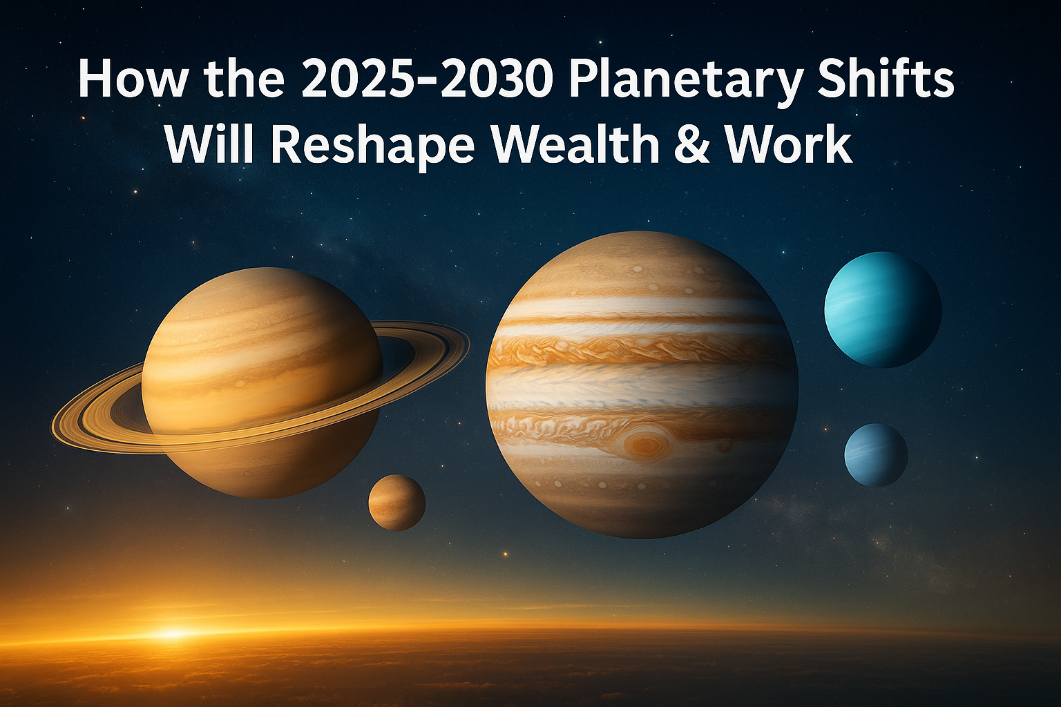 π How the 2025β2030 Planetary Shifts Will Reshape Wealth & Work π How the 2025β2030 Planetary Shifts Will Reshape Wealth & Work