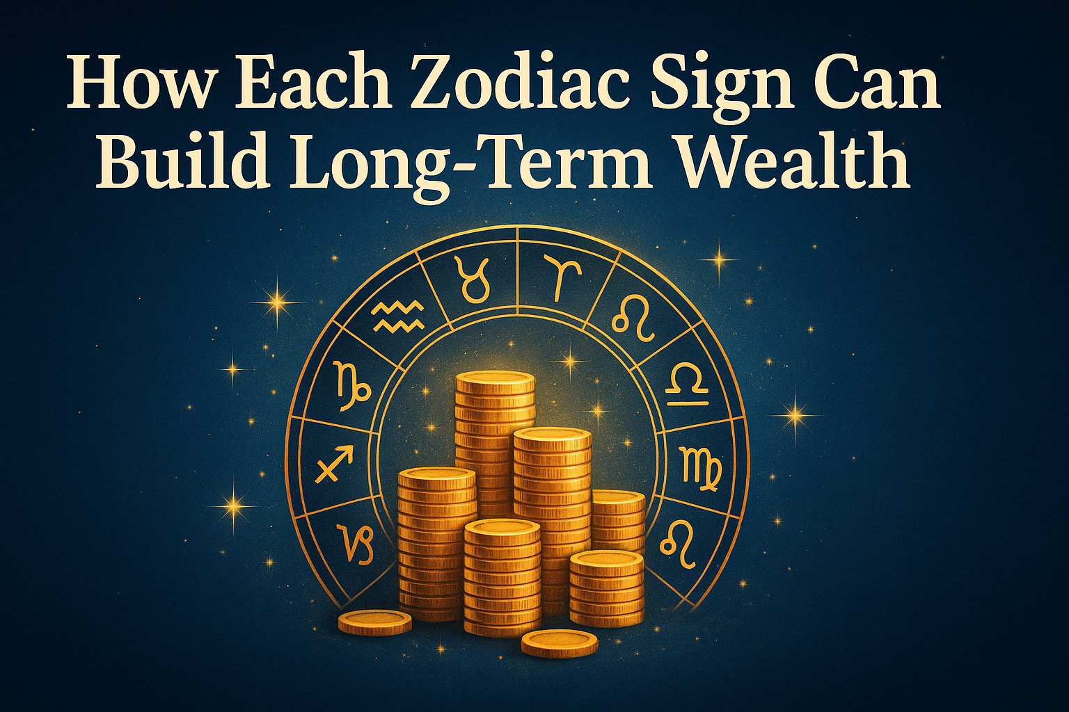 💎 How Each Zodiac Sign Can Build Long-Term Wealth
