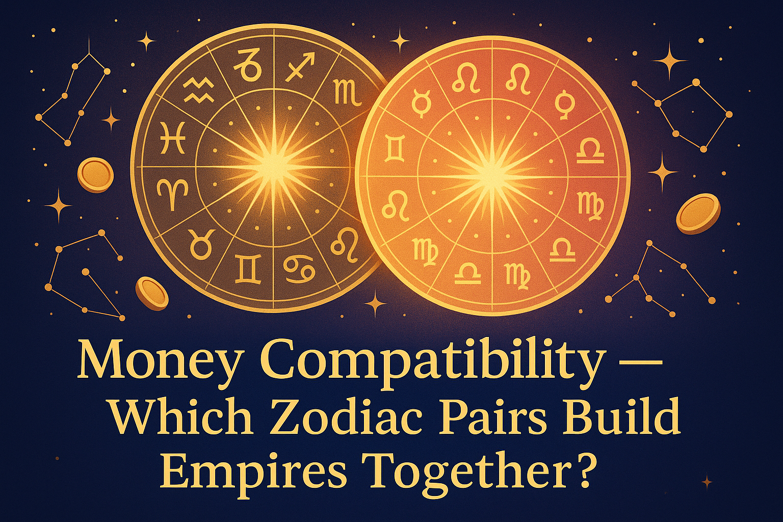 💞 Money Compatibility — Which Zodiac Pairs Build Empires Together?