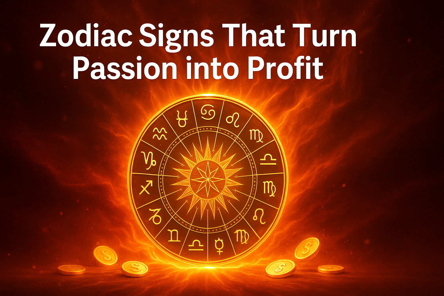 🔥 Zodiac Signs That Turn Passion into Profit