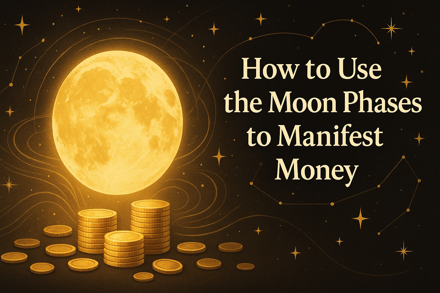 π How to Use the Moon Phases to Manifest Money π How to Use the Moon Phases to Manifest Money