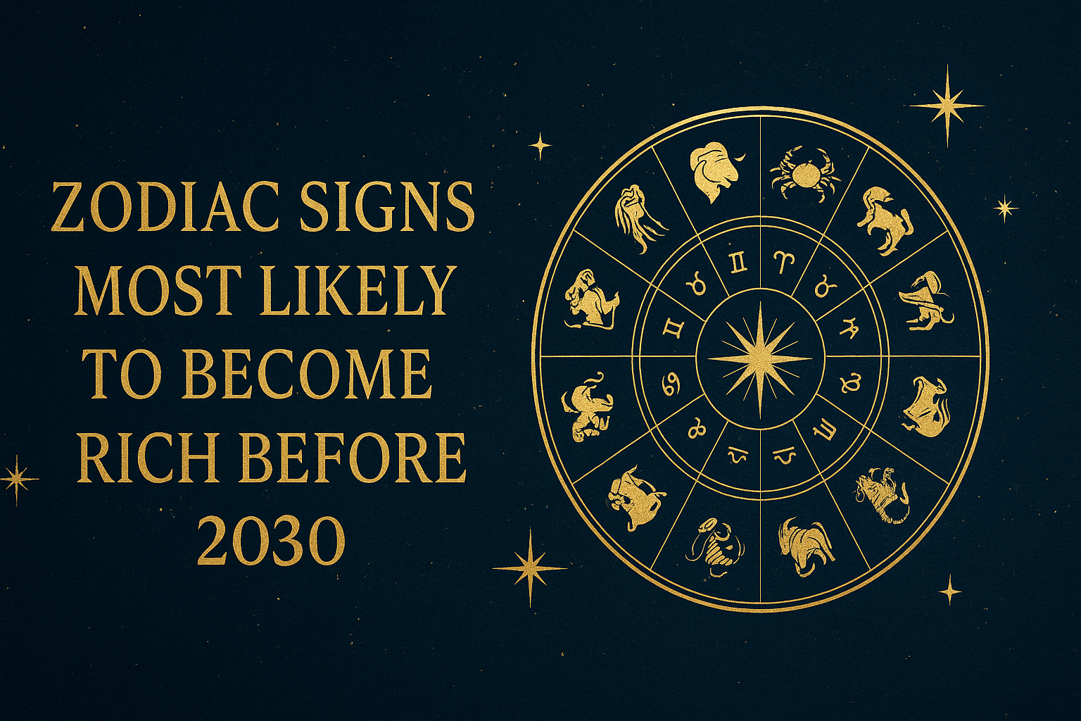 Title: Zodiac Signs Most Likely to Become Rich Before 2030 β Who Will Lead the Next Wave of Millionaires Title: Zodiac Signs Most Likely to Become Rich Before 2030 β Who Will Lead the Next Wave of Millionaires